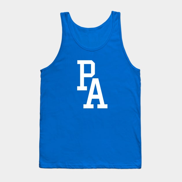 PA Dodger Logo - Blue Tank Top by KFig21